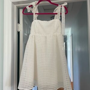 Charming White Kids Dress